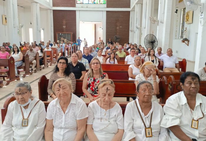 Miércoles de Ceniza en Parroquias samarias