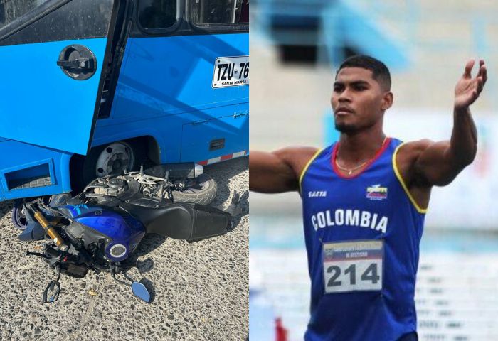 Arnovis Dalmero fue arrollado por buseta y por poco lo mata