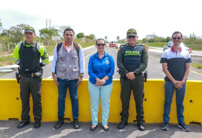 Tramo vial en Ariguaní es habilitado tras acuerdo entre la Alcaldía y Yuma Concesionaria