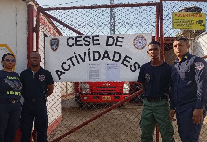 Bomberos dejaron de operar por falta de pago de la Alcaldía