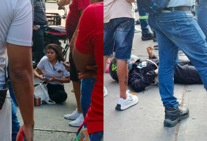 Chocaron camioneta y moto: dos mujeres quedaron heridas