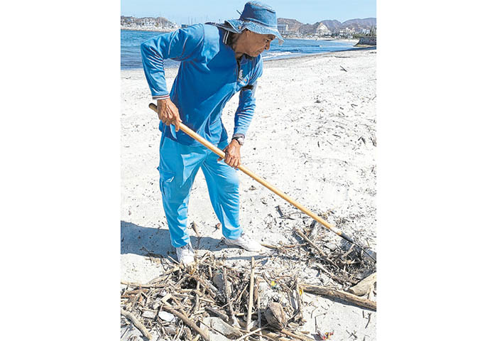 Jornada de aseo y limpieza en las playas de Santa Marta