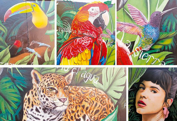 Con un mural inició el nuevo ‘Callejón de Café’