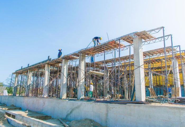 Patio Taller Líbano con un 80% de avance en la obra