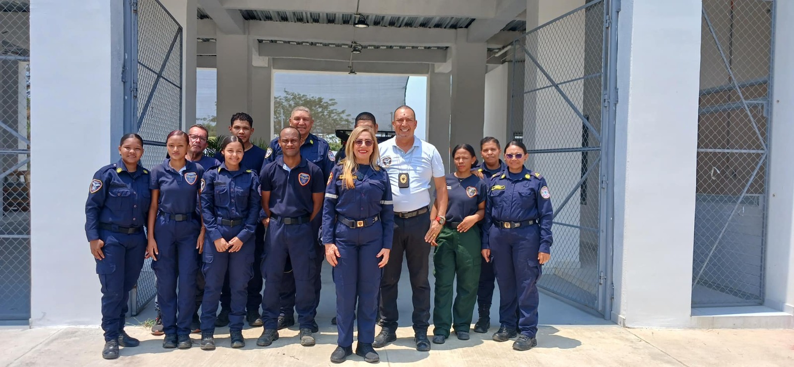 Directora Nacional de Bomberos evaluó proyectos de emergencia