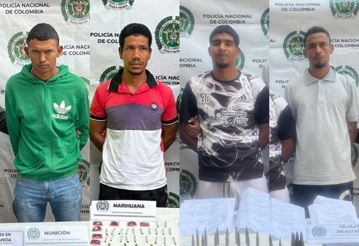 Capturados seis extorsionistas del Clan del Golfo y Los Primos